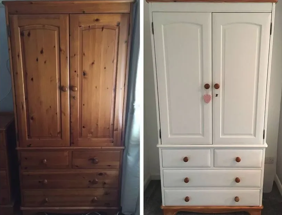 Как обновить шкаф своими руками дома: все способы и техники обновления - Lazurit