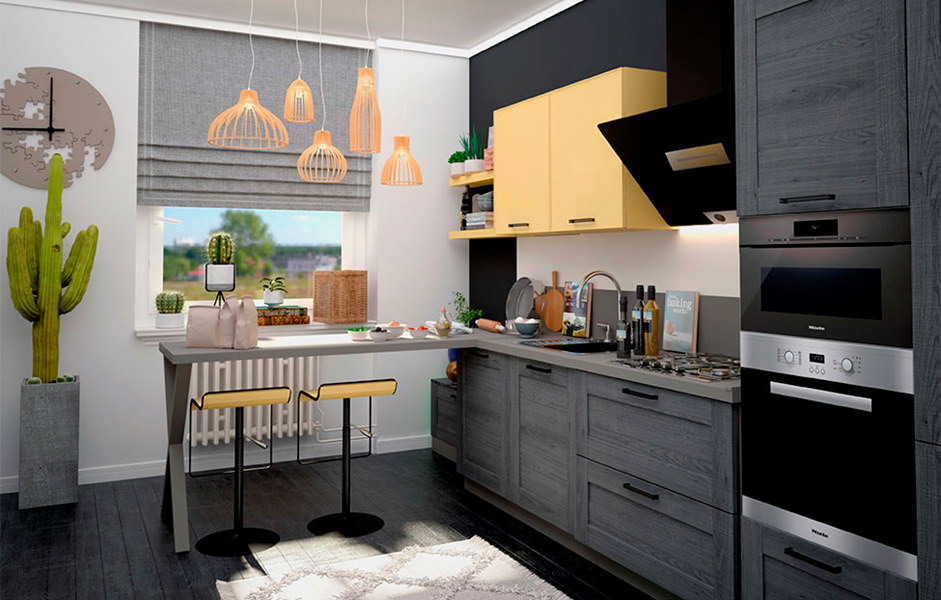 Дизайн кухни-гостиной совмещенной с барной стойкой: варианты и идеи зонирования - ArtProducts