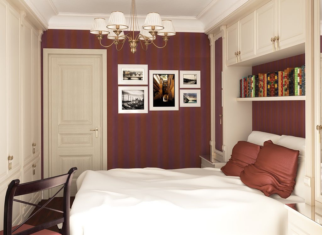 Дизайн маленькой спальни: 84 фото с идеями интерьеров | натяжныепотолкибрянск.рф